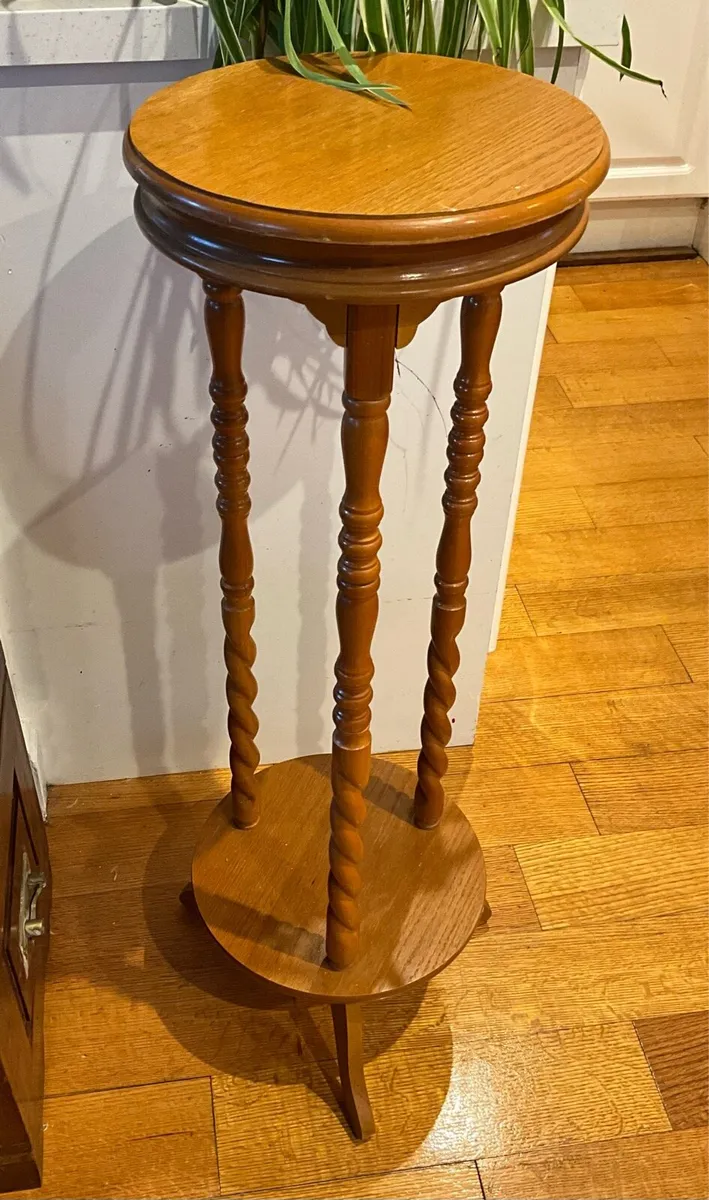 Wooden Plant Stand - Image 1