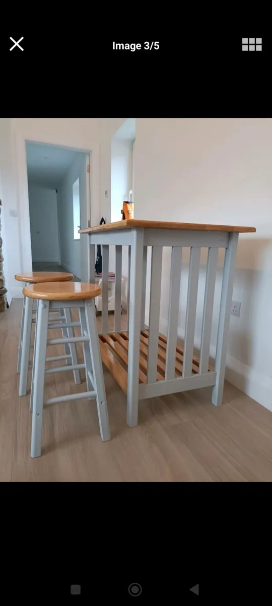 Table and Stools - Image 2