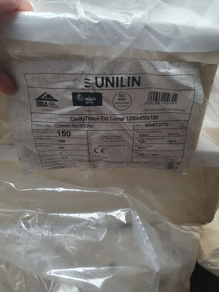 150mm cavity insulation - Image 1