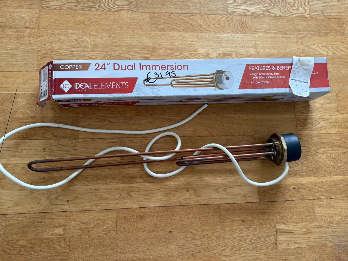 24" Dual Immersion heater