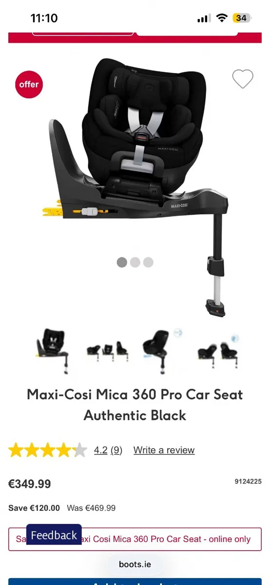Car seat - Image 1
