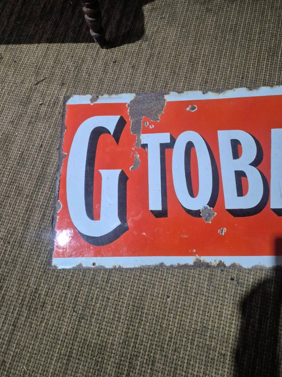 Original Enamel Sign - Image 2