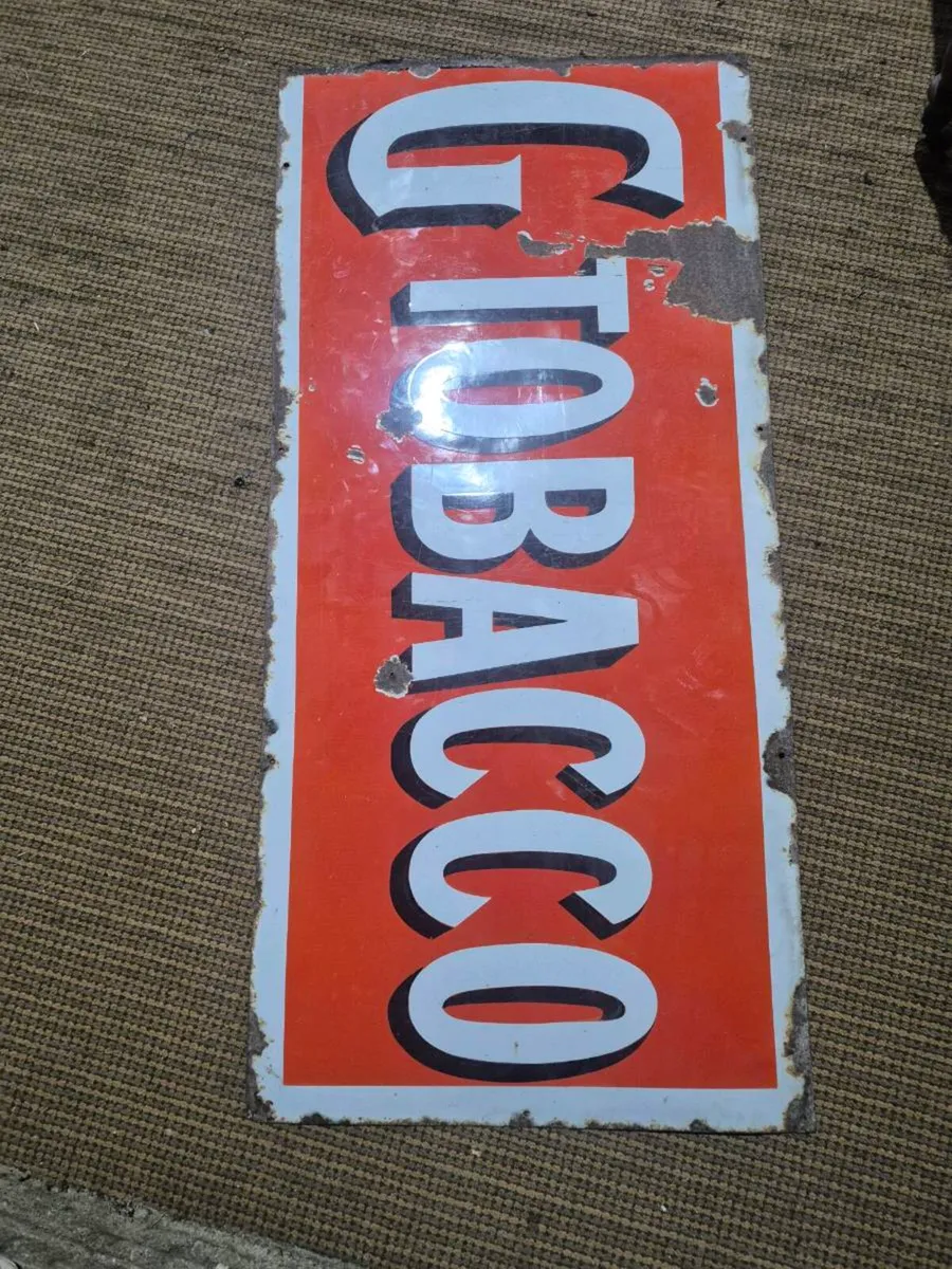 Original Enamel Sign - Image 4