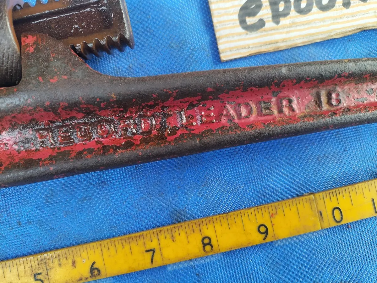 18" Record Stilson Wrench - Image 3