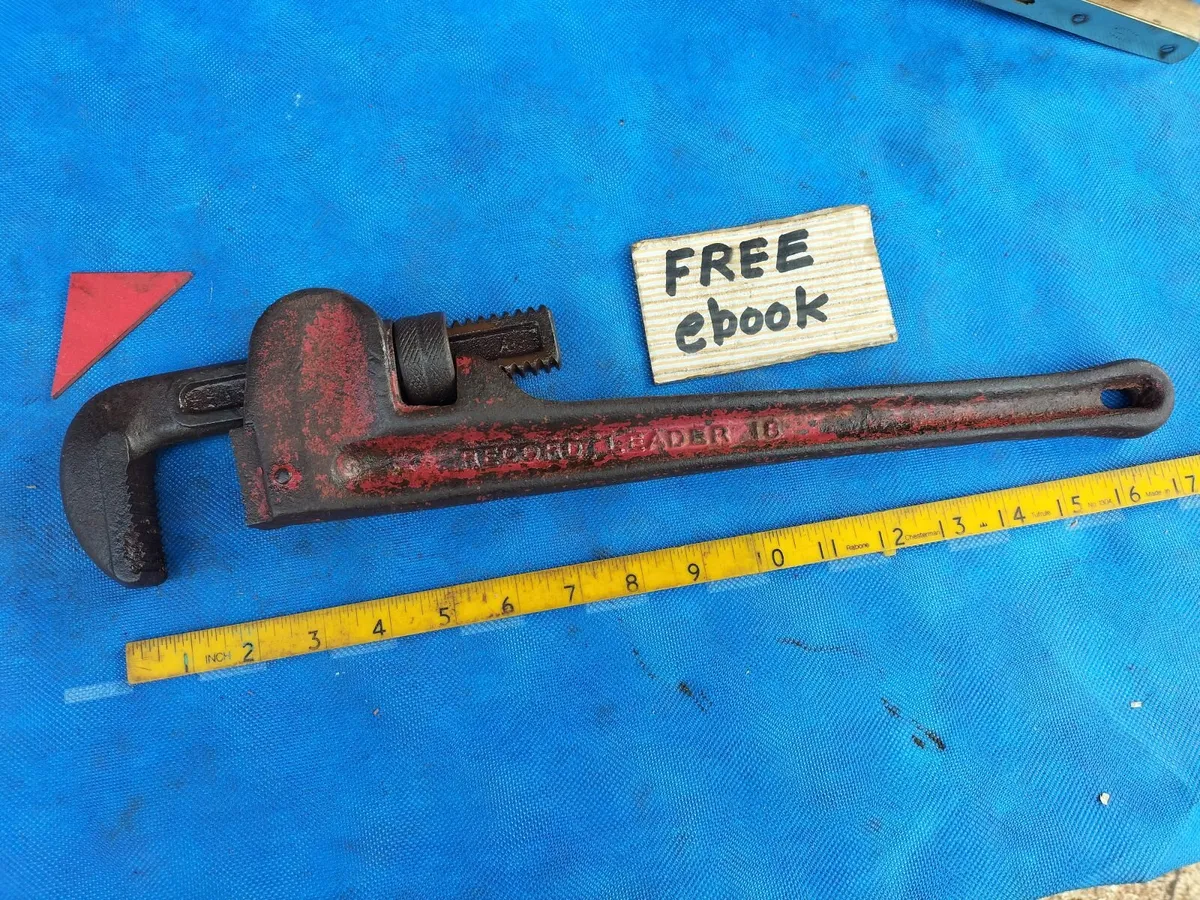 18" Record Stilson Wrench - Image 1