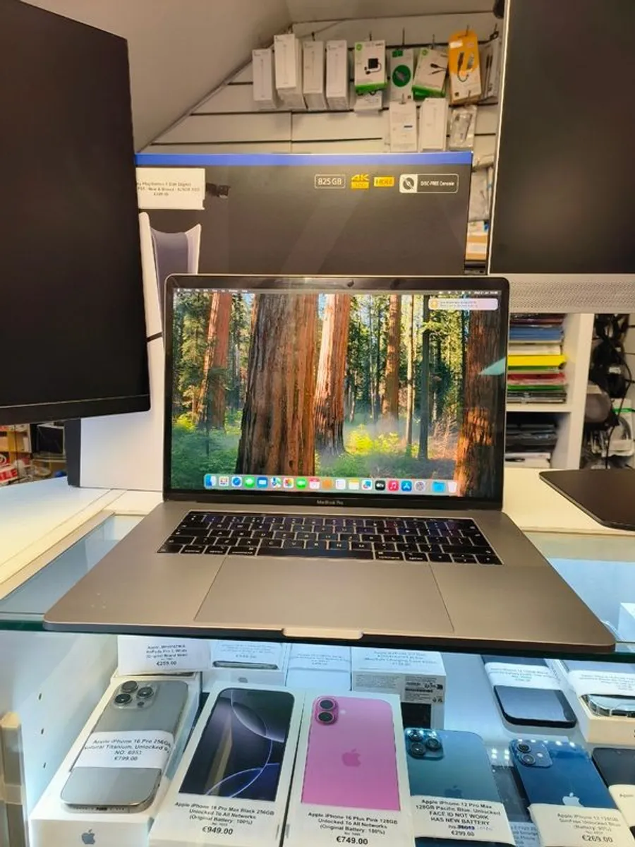 Apple MacBook Pro A1990 2019 Space Gray i7-9750H 16GB 512GB SSD 2880x1800 AMD Radeon Pro 555X Touch Bar macOS Sequoia - Image 4