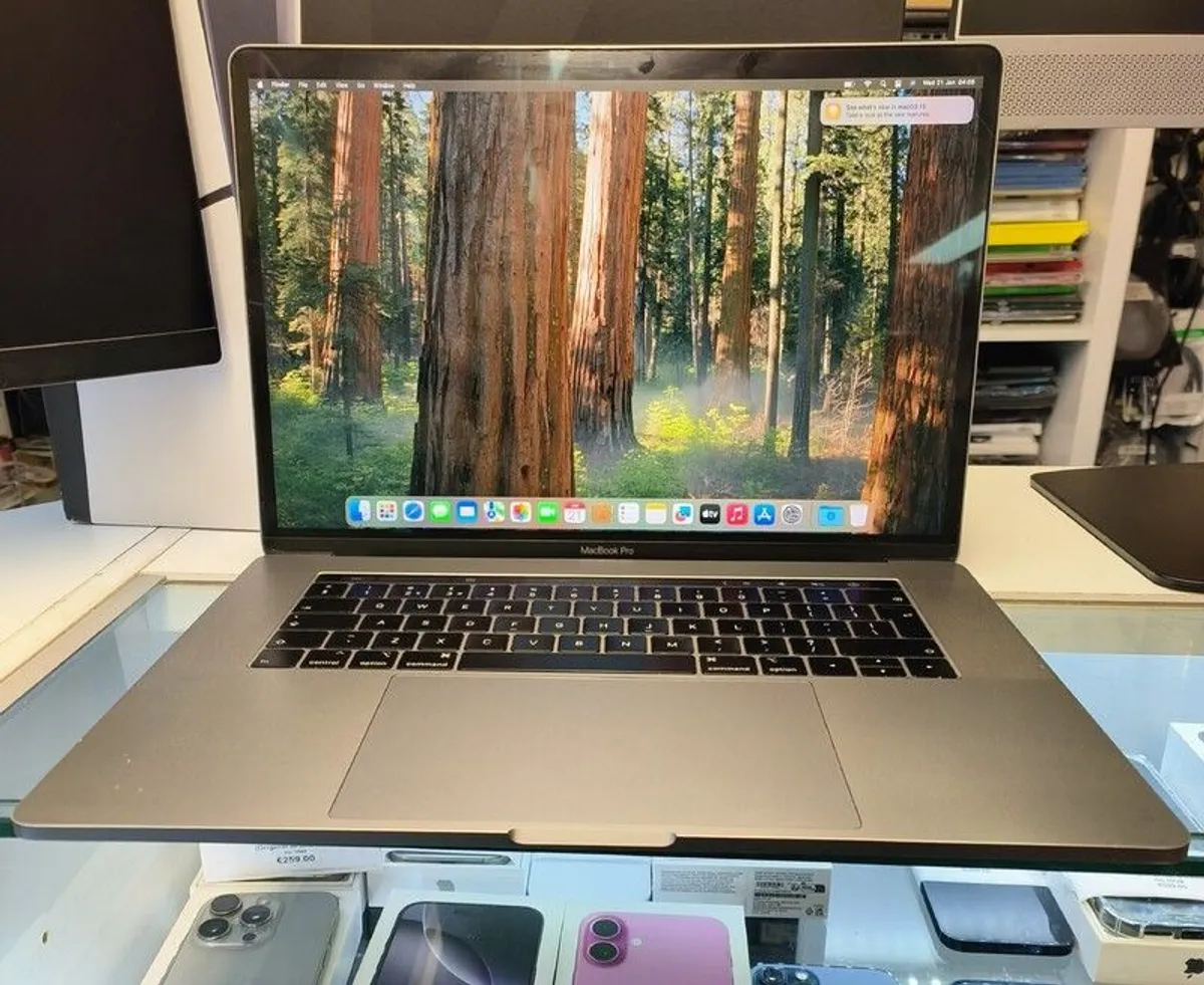 Apple MacBook Pro A1990 2019 Space Gray i7-9750H 16GB 512GB SSD 2880x1800 AMD Radeon Pro 555X Touch Bar macOS Sequoia - Image 3