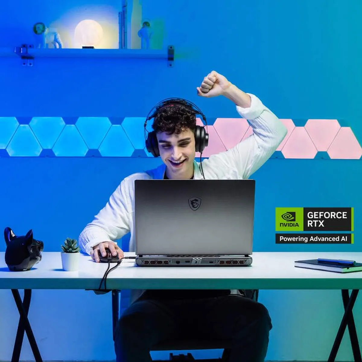 Msi Notebook 17 VECTOR 17 HX AI A2XW (Intel Core Ultra 9 275HX 32GB 1TB) Windows 11, NVIDIA GeForce RTX 5090 Graphics Gaming Laptop (Warranty from MSI ends 31-05-2027) - Image 2