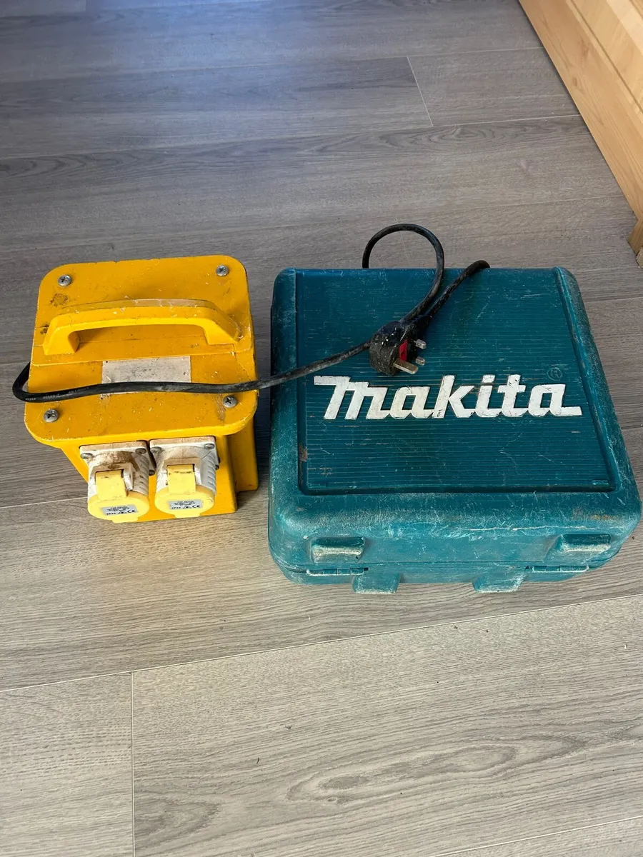 Makita router and 110v transformer - Image 2