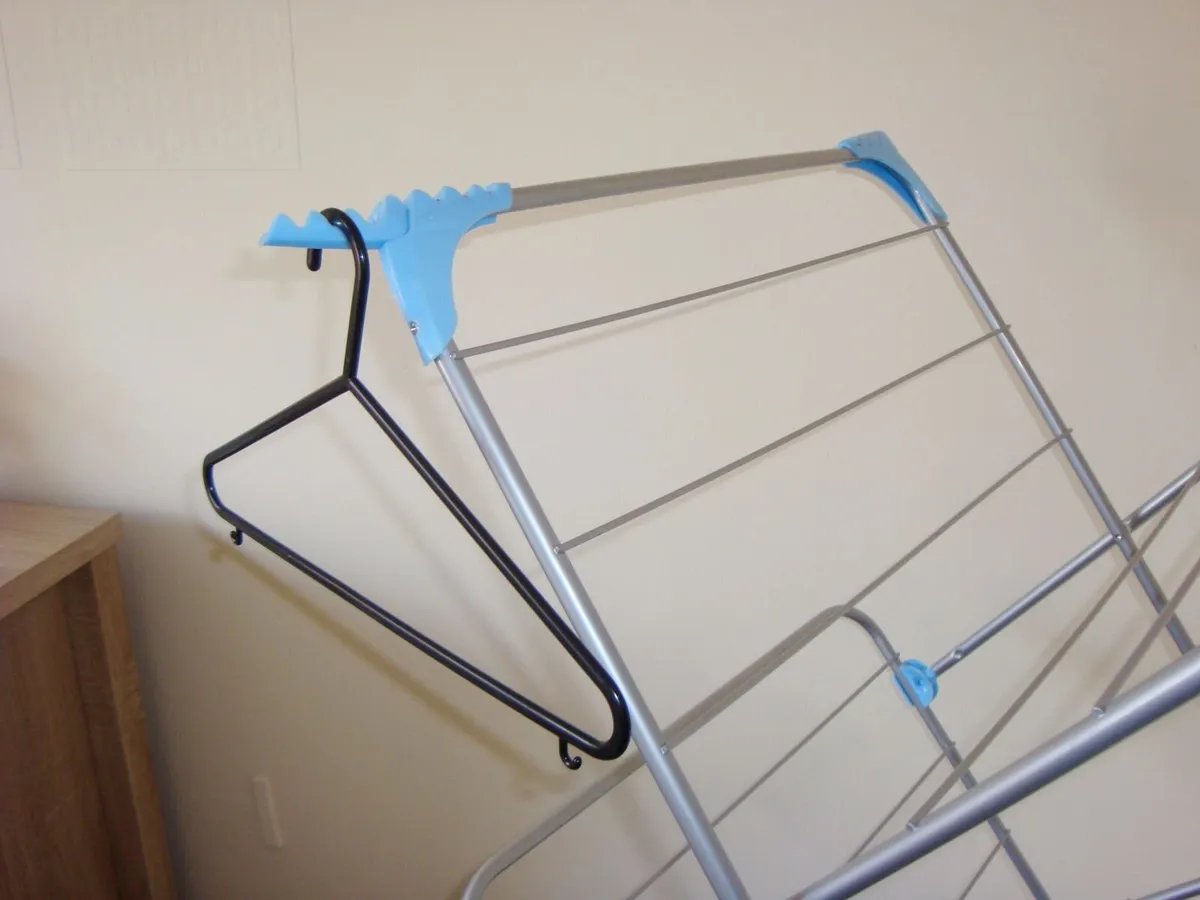 MINKY clothes horse 3 tier collapsible clothes air - Image 3