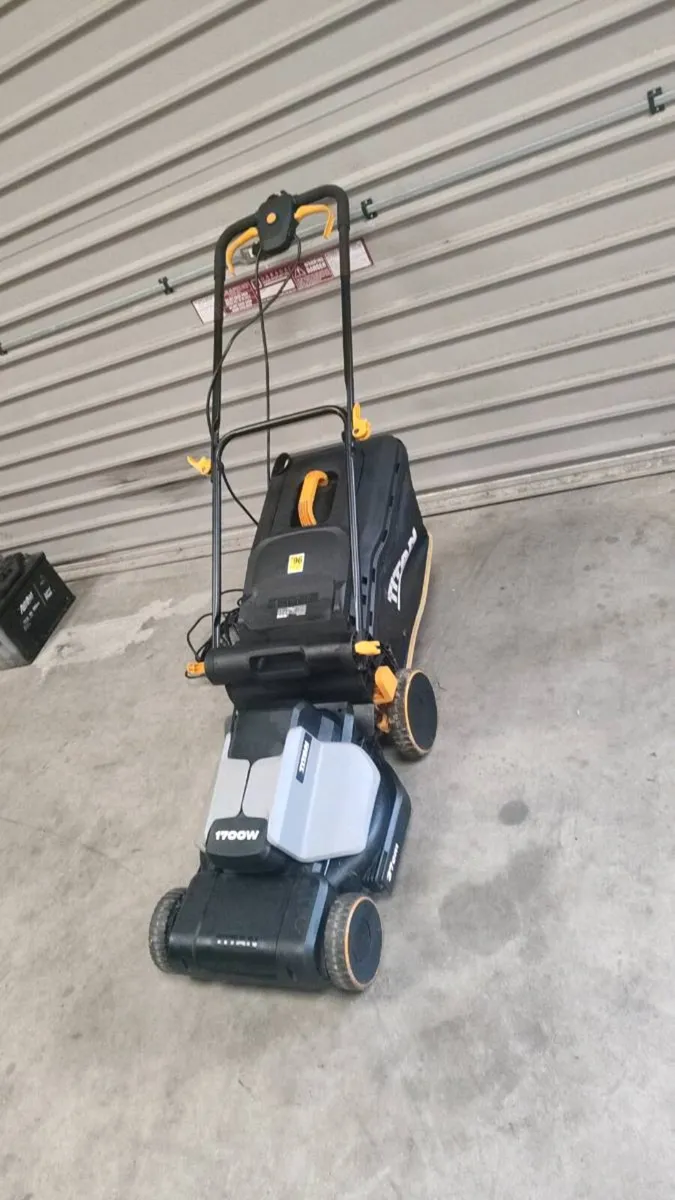 Titan electric push mower - Image 1