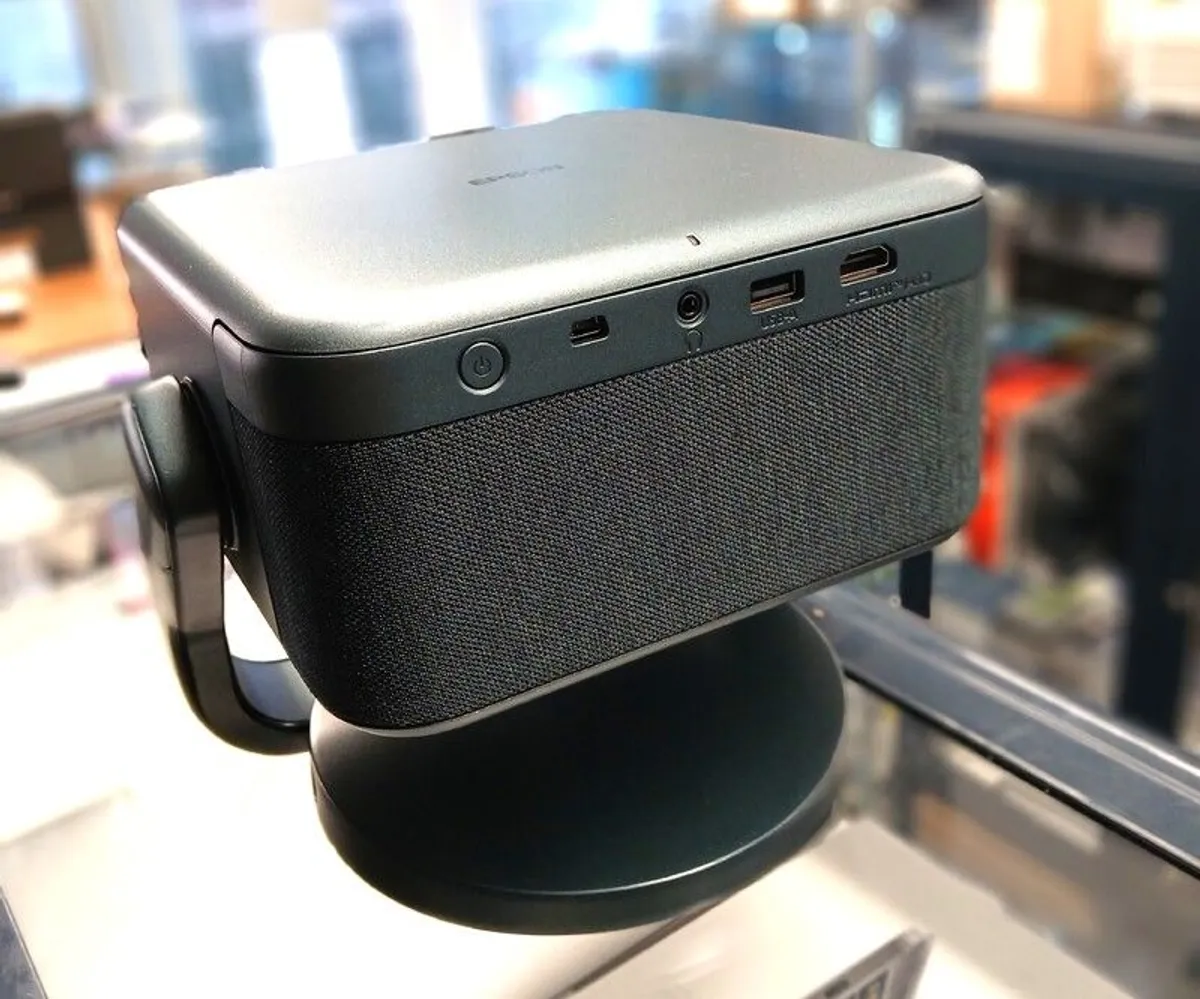 Epson EF-22N, Mini Laser Projector, 1,000 Lumens, Up To 150 Inch Display, Google TV and Bluetooth Speaker, Portable, Fixed Stand - Image 4