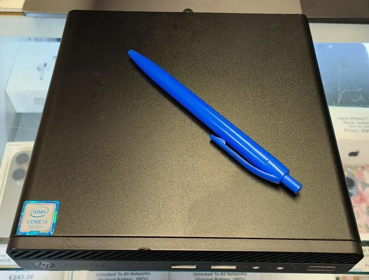Micro PC HP ProDesk 400 G3  Mini  Desktop Computer Intel Core i5-7700T 8GB Memory 256GB SSD Win 11 pro - Image 3
