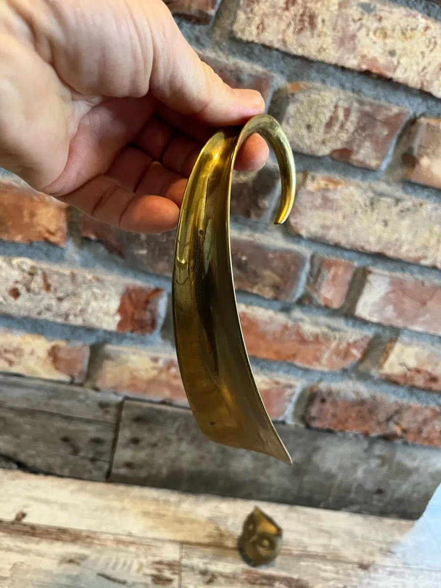 Vintage Brass Shoehorn - Image 3