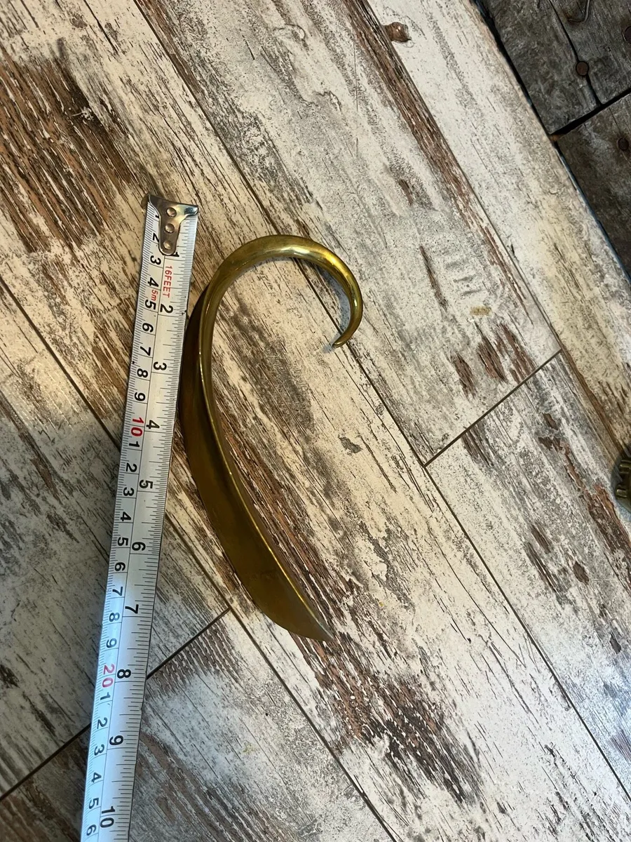 Vintage Brass Shoehorn - Image 4