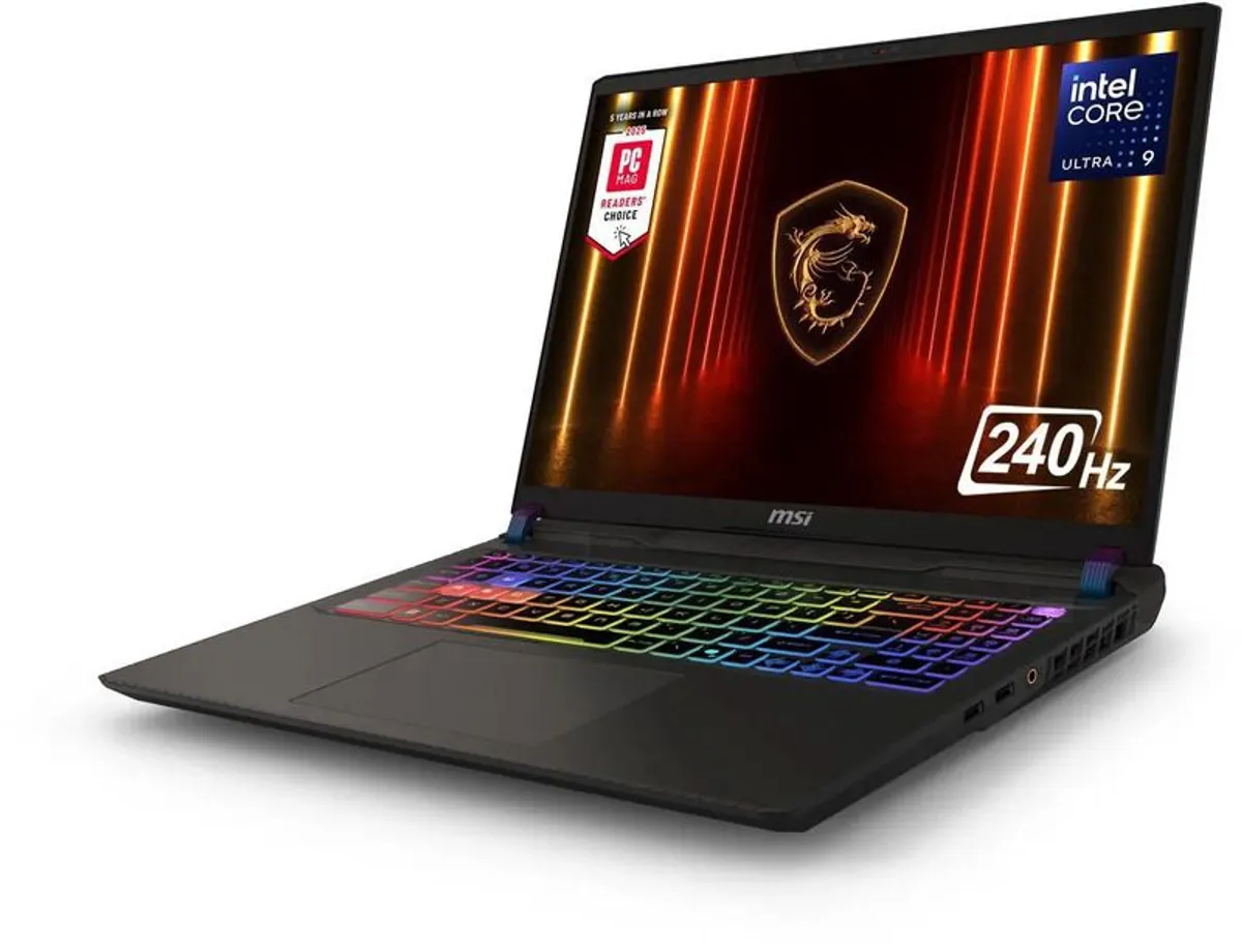 MSI Stealth A16 AI Gaming Laptop | 16" QHD+ 240Hz 400 nits Screen | Intel Core Ultra 9 285H | NVIDIA GeForce RTX 5070 | 32GB RAM | 1TB  SSD | Windows 11 Home - Image 2