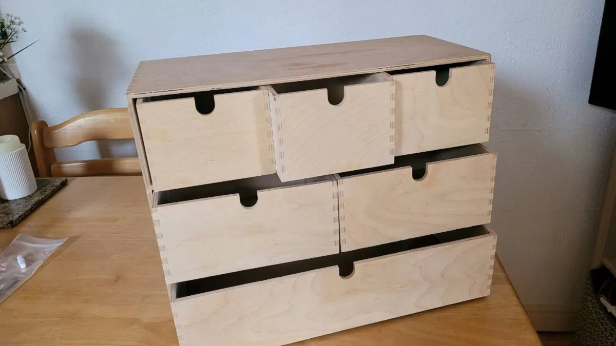 Wooden desk organiser IKEA - Image 3