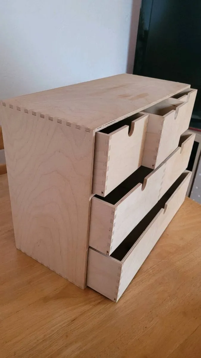 Wooden desk organiser IKEA - Image 4