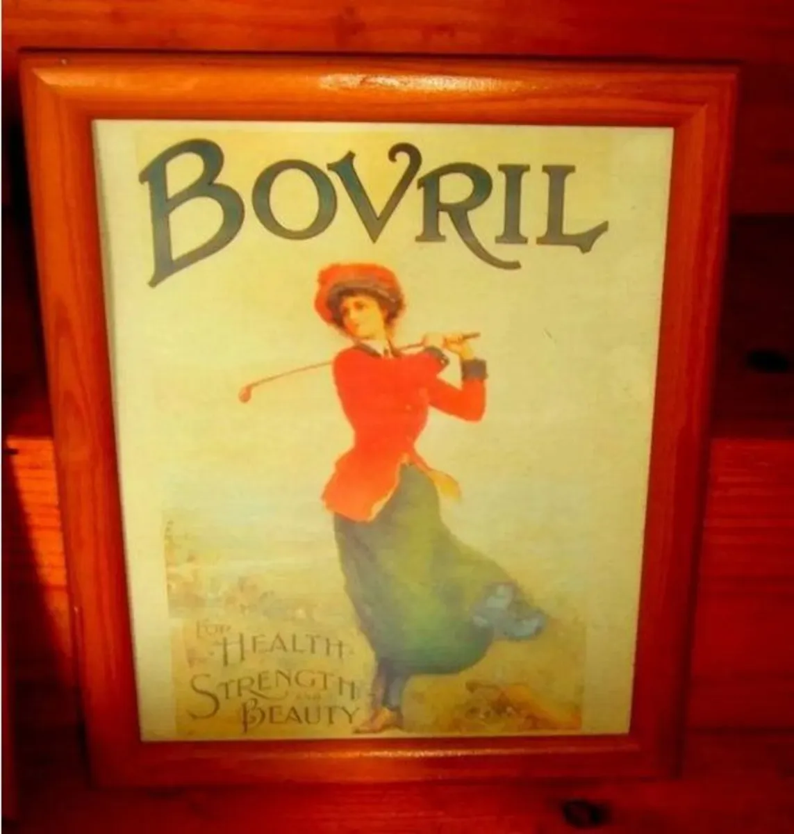 Vintage Set Of 4 Framed Advertising Prints - Image 2