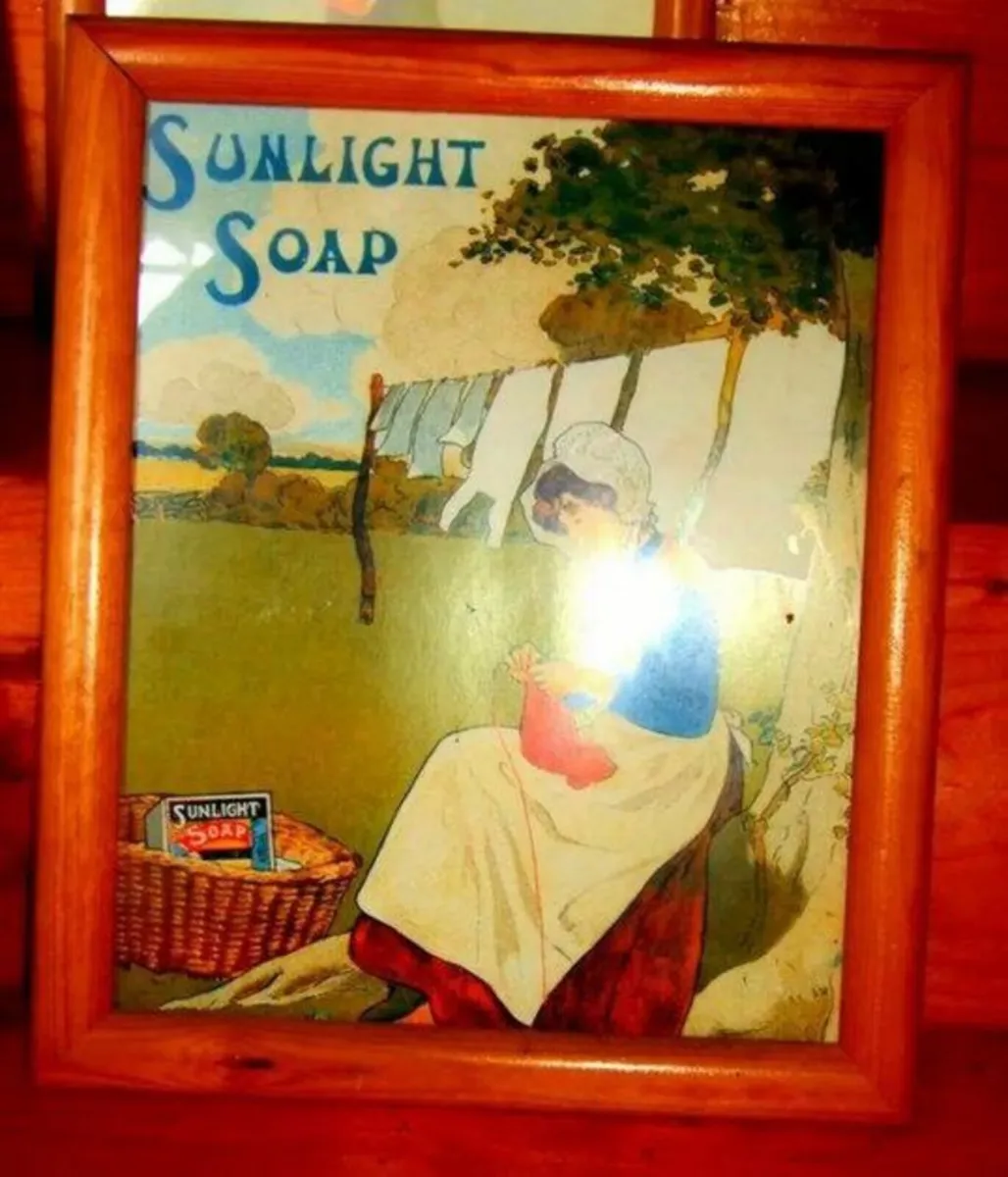 Vintage Set Of 4 Framed Advertising Prints - Image 4