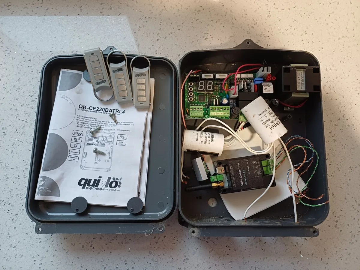 Electric Gate - GSM Controller, Board and Motars - Image 1