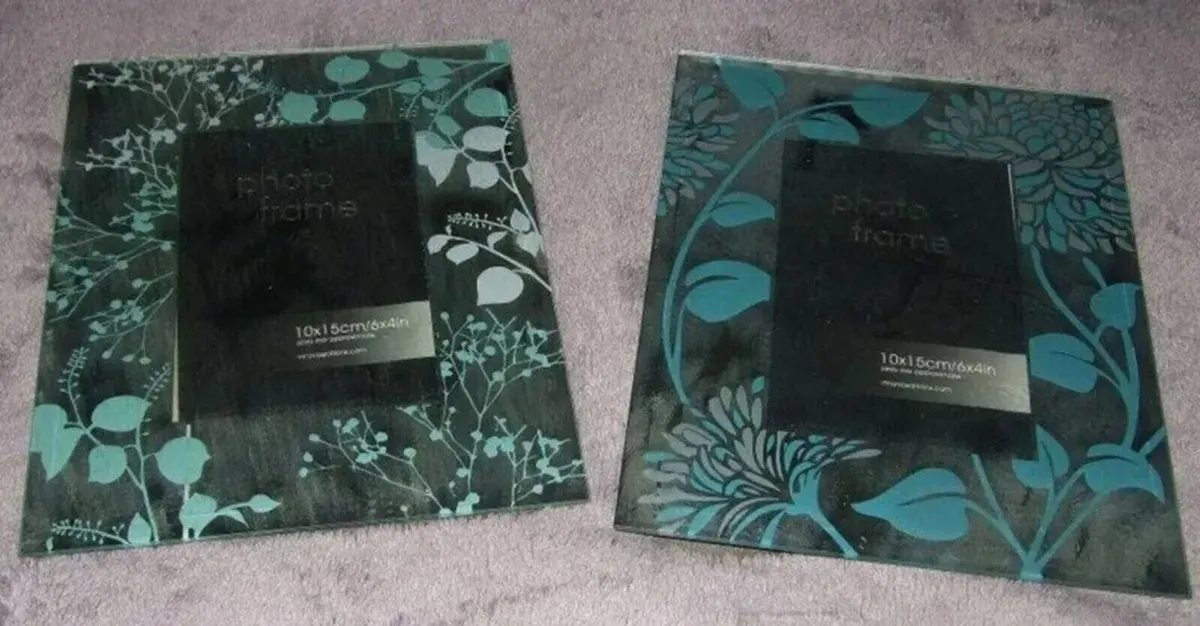 BNWT Harrods Glass Photo Frames - Image 4