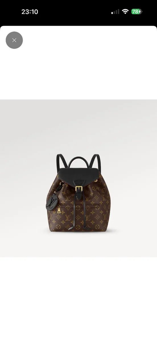 Louis Vuitton Montsouris PM backpack - Image 1