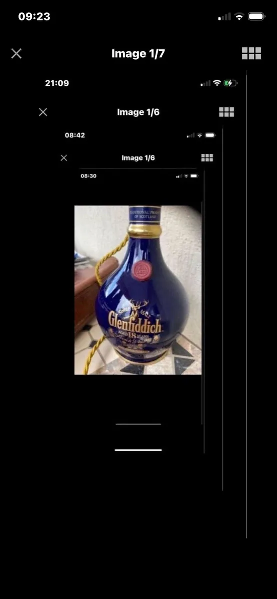 Glenfiddich Ancient Reserve Decanter Lamp - Image 1