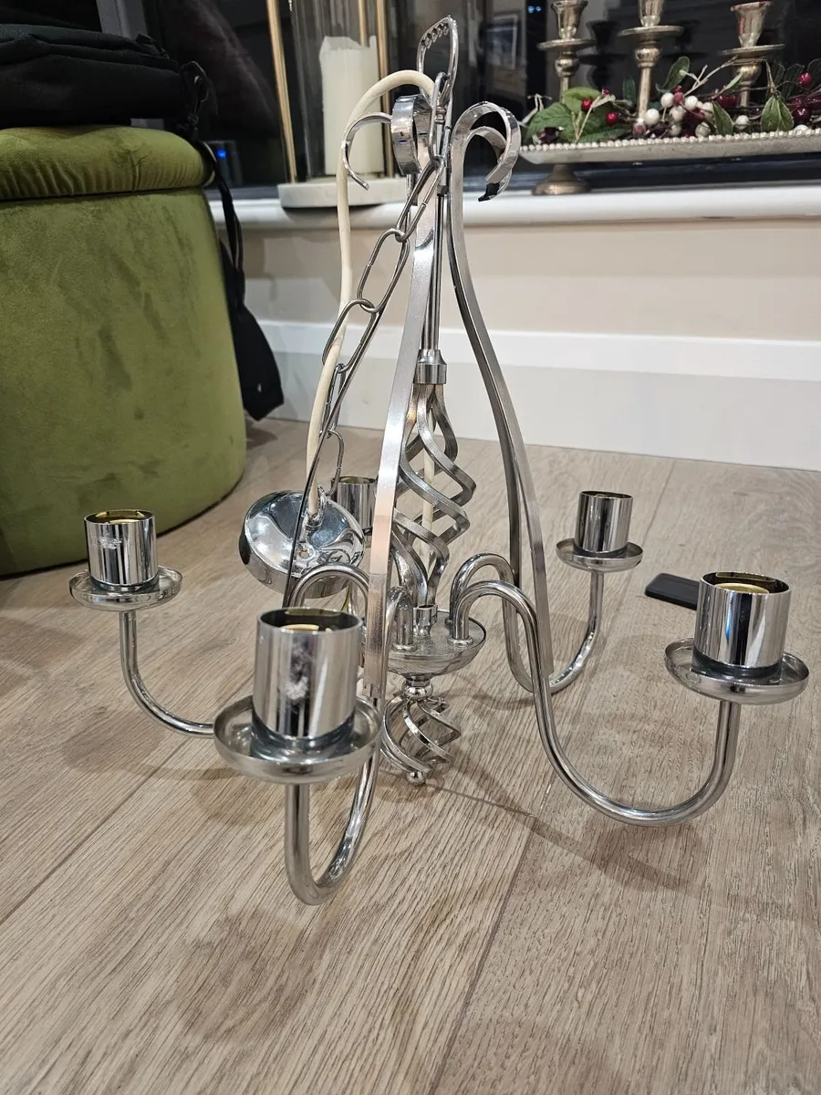 Chrome Ceiling Light