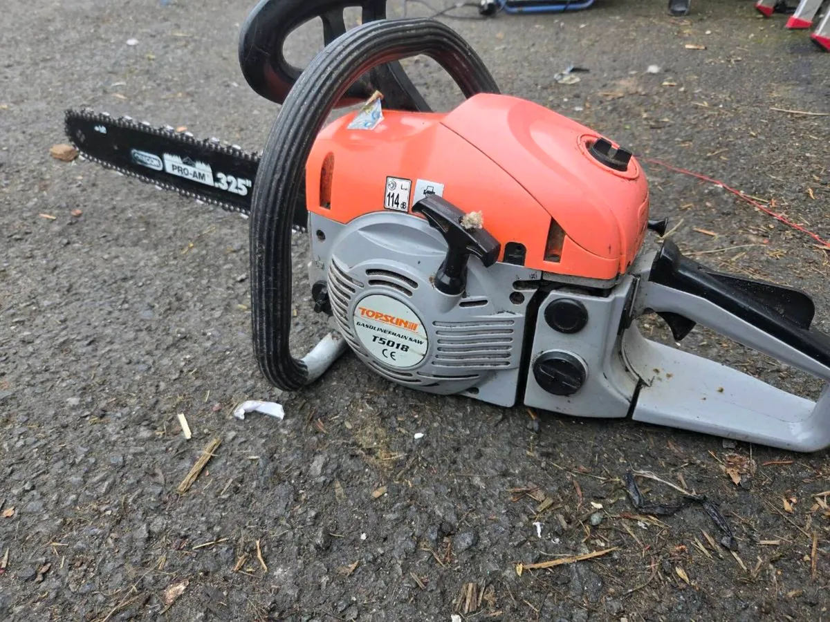 Topsun chainsaw - Image 1