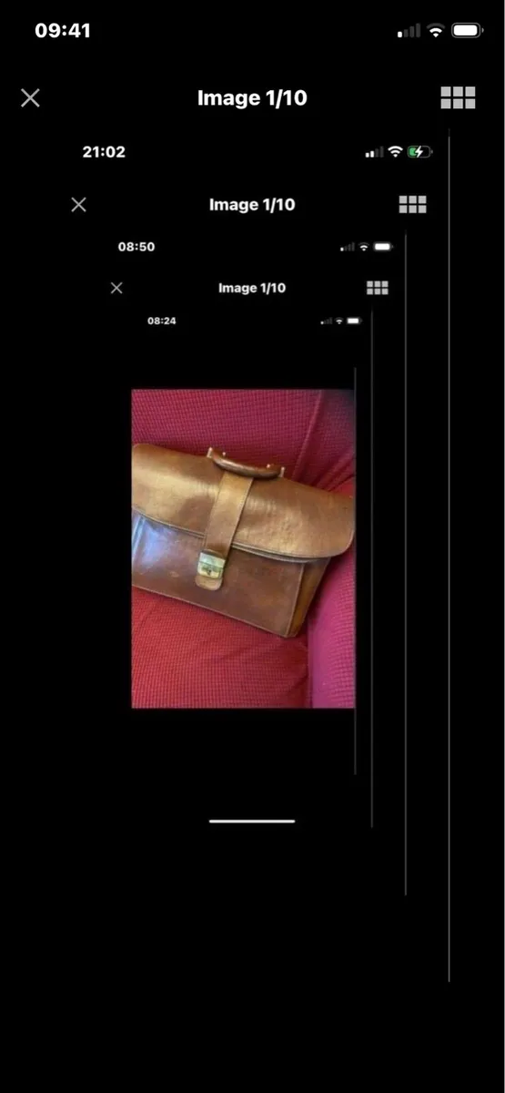 ‘The Trend’ Leather Laptop Bag/ Briefcase - Image 1