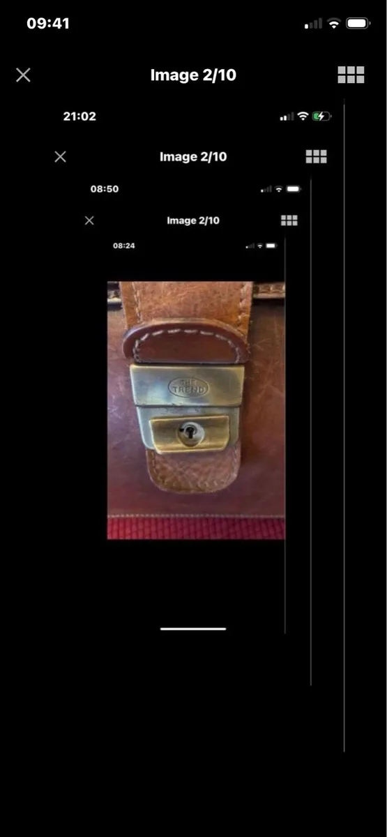 ‘The Trend’ Leather Laptop Bag/ Briefcase - Image 2