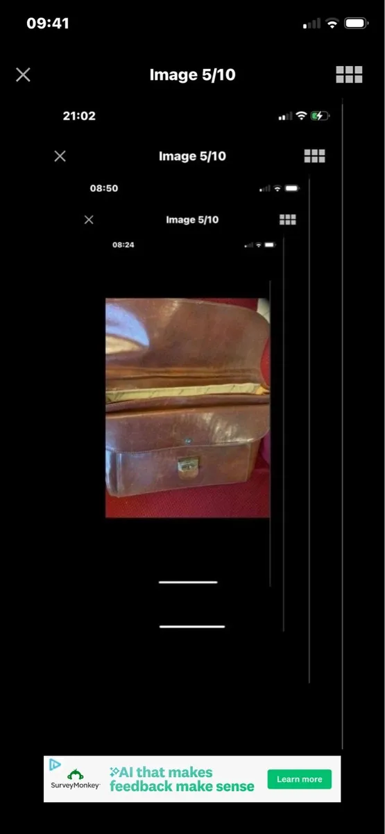 ‘The Trend’ Leather Laptop Bag/ Briefcase - Image 3