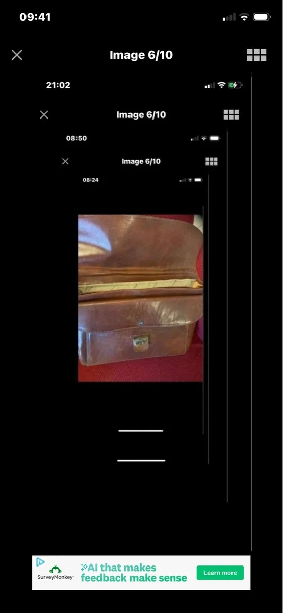 ‘The Trend’ Leather Laptop Bag/ Briefcase - Image 4