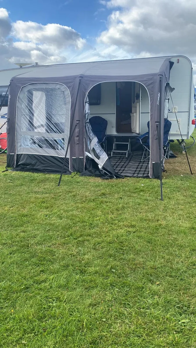 Large Vango Air Awning with sleeping room. - Image 3