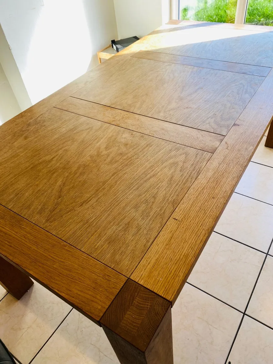 Last chance to buy ! Beautiful solid oak table - Image 3