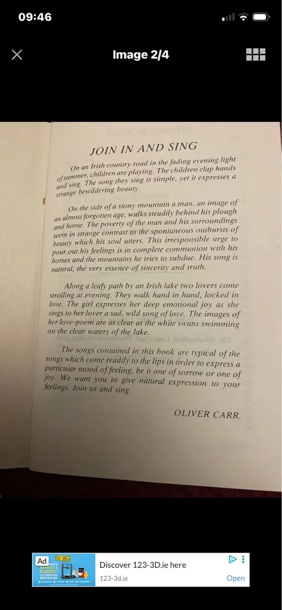 Select Irish Ballads Book - Image 2