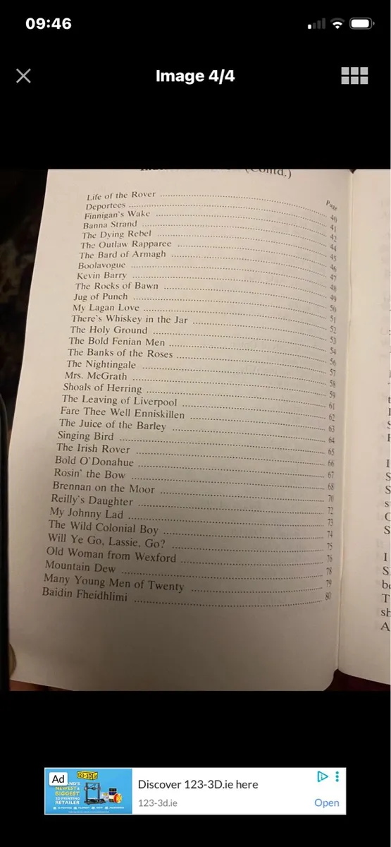 Select Irish Ballads Book - Image 4