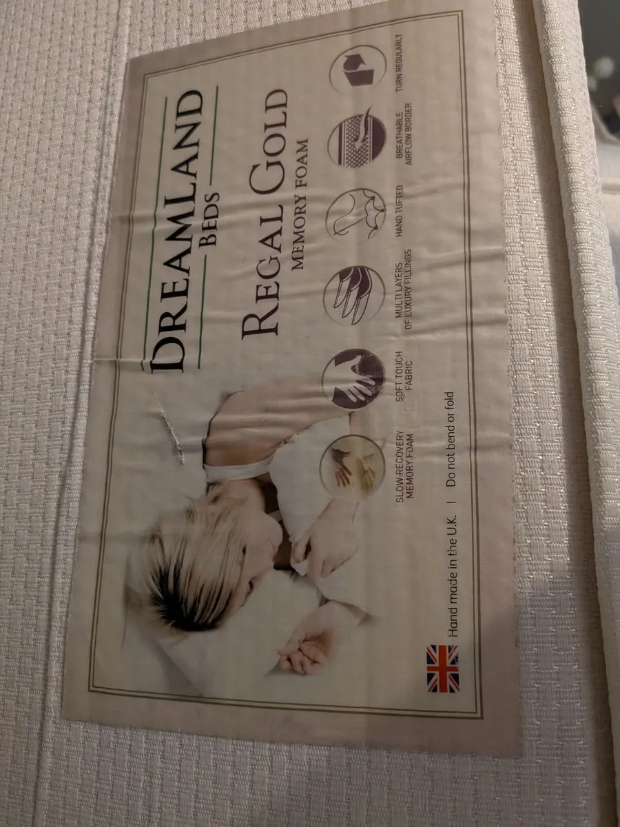 Two Double Mattress - Regal Gold - Memory Foam - Image 2