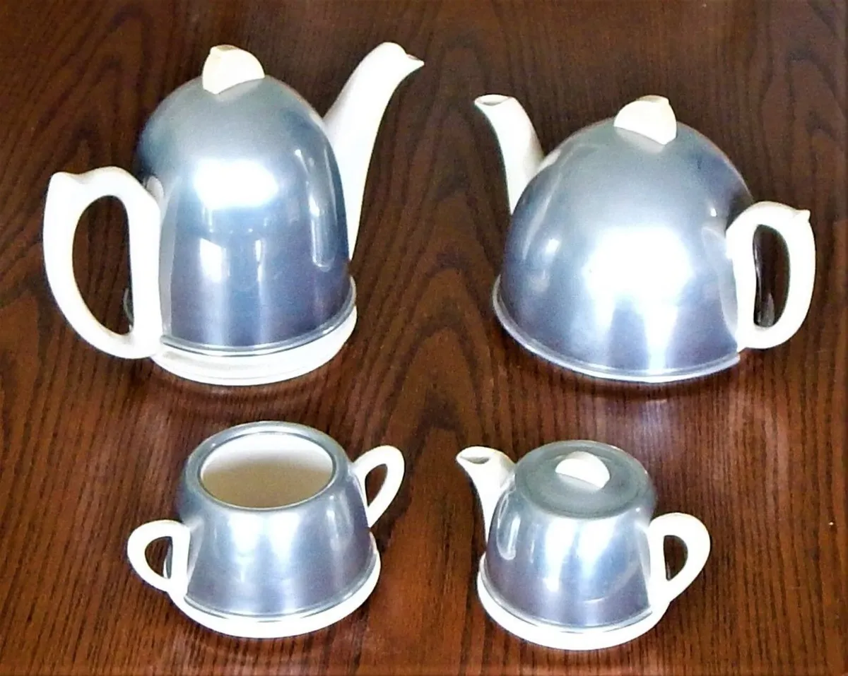 Vintage Art Deco Style Tea & Coffee Set - Image 1