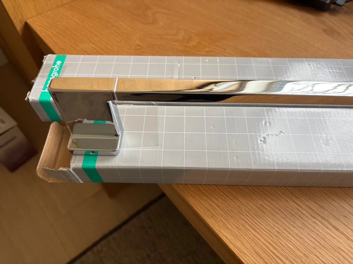 Hansgrohe Addstoris Chrome Towel Rail new - Image 1