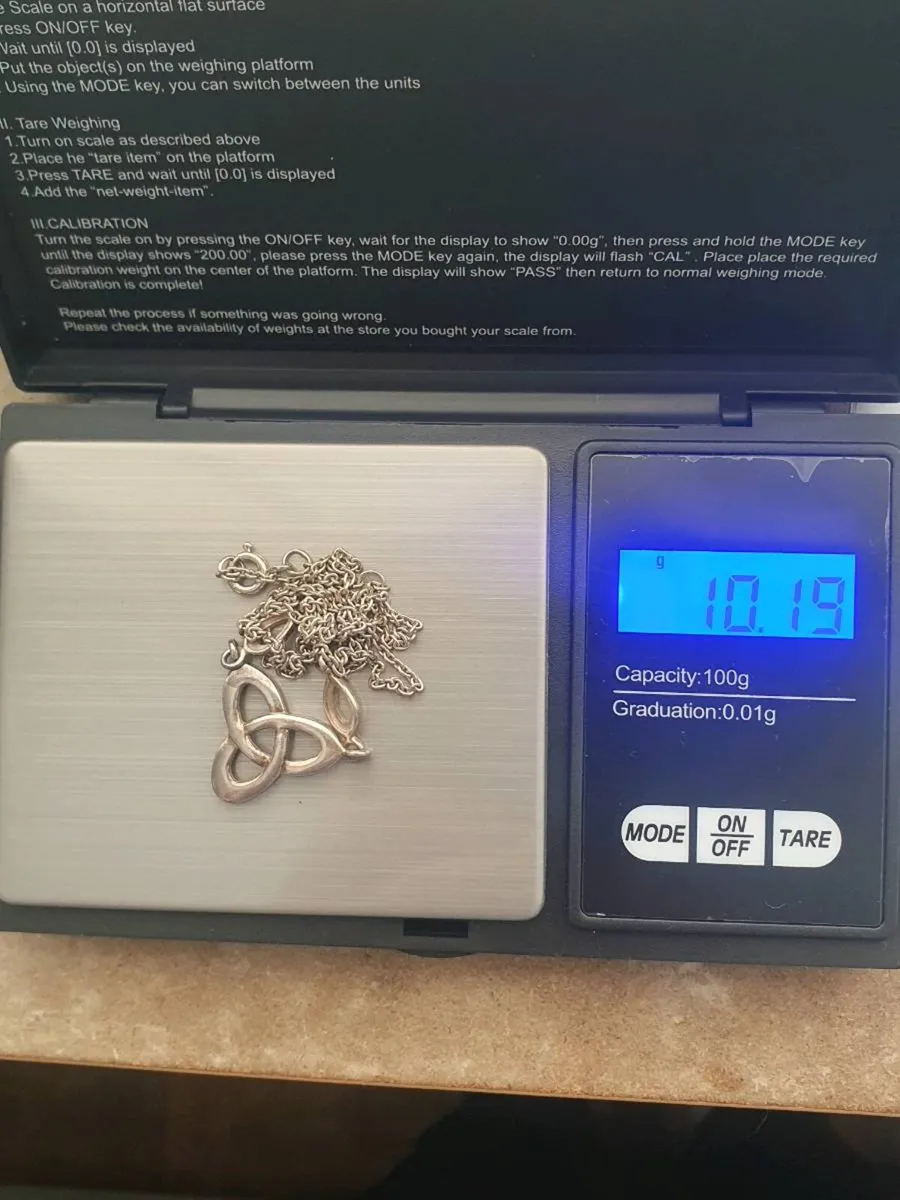 Sterling silver necklace - Image 4