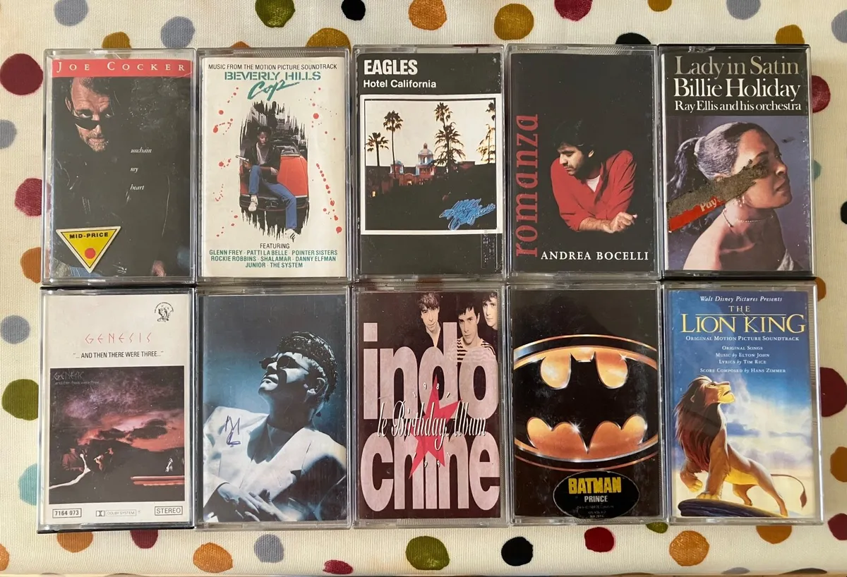 Vintage Cassettes 70s 80s 90s - Image 1