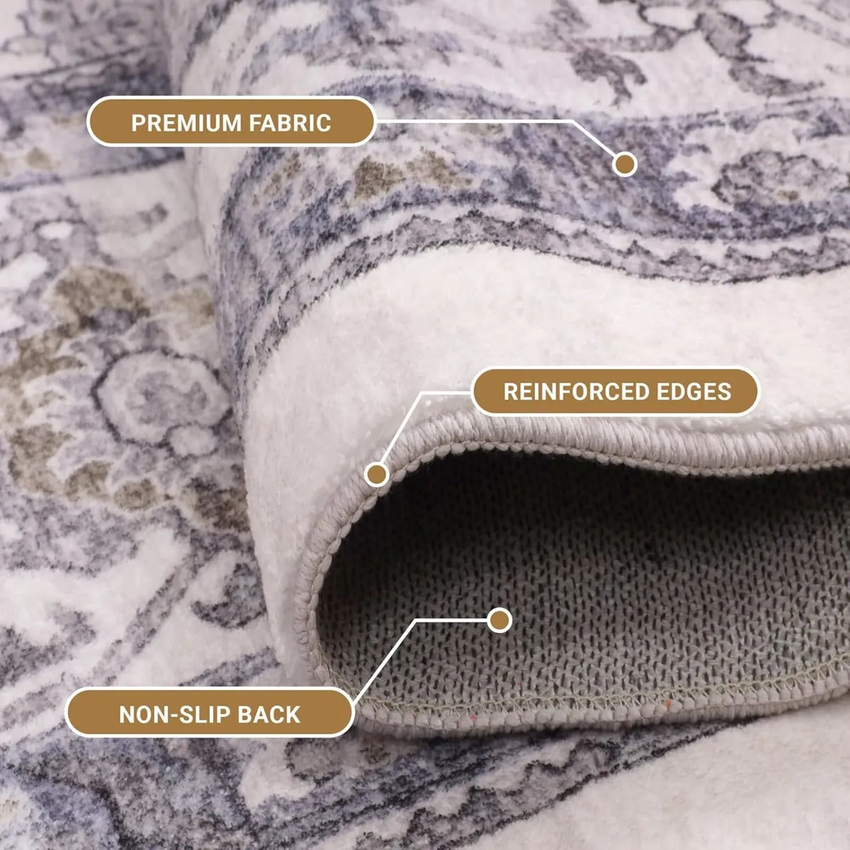 Rugs for Bedroom Living Room Large 200x290 cm - - Image 2