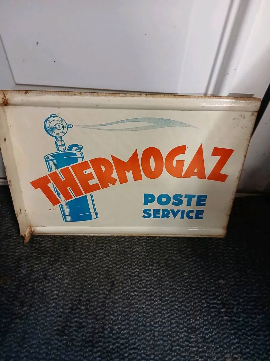 Vintage sign - Image 1
