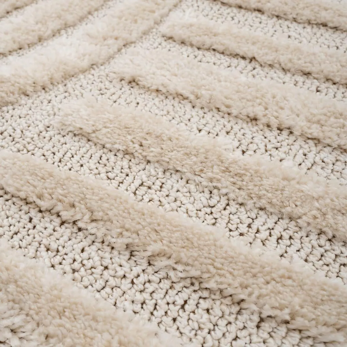 Large Scandi Cream Rugs Off-White Living Room - Image 3