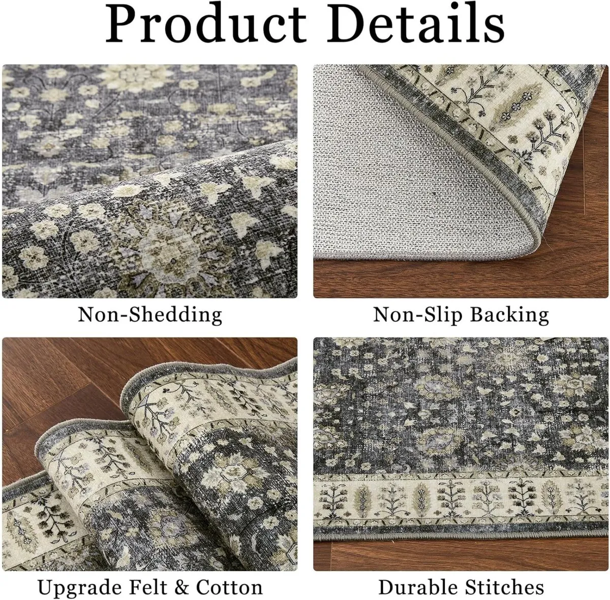 Moroccan Area Rugs for Living Room 200 x 290cm - Image 4