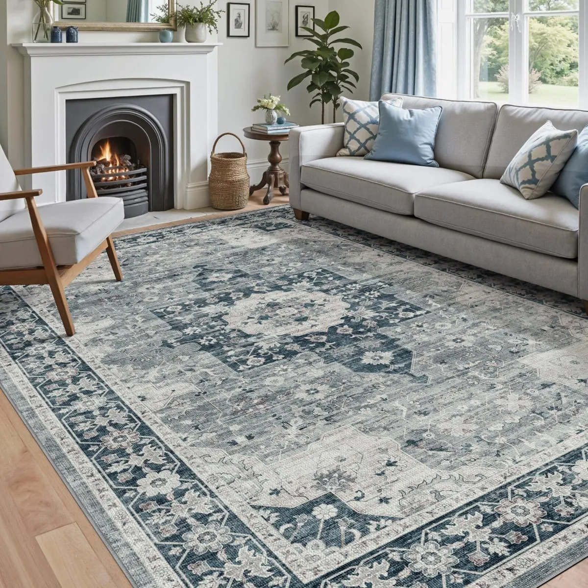 Area Rugs for Living Room 152 x 244 cm Non-slip - Image 1