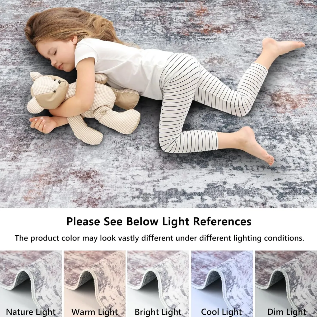 160x230cm Large Modern Abstract Rugs Living Room - Image 3