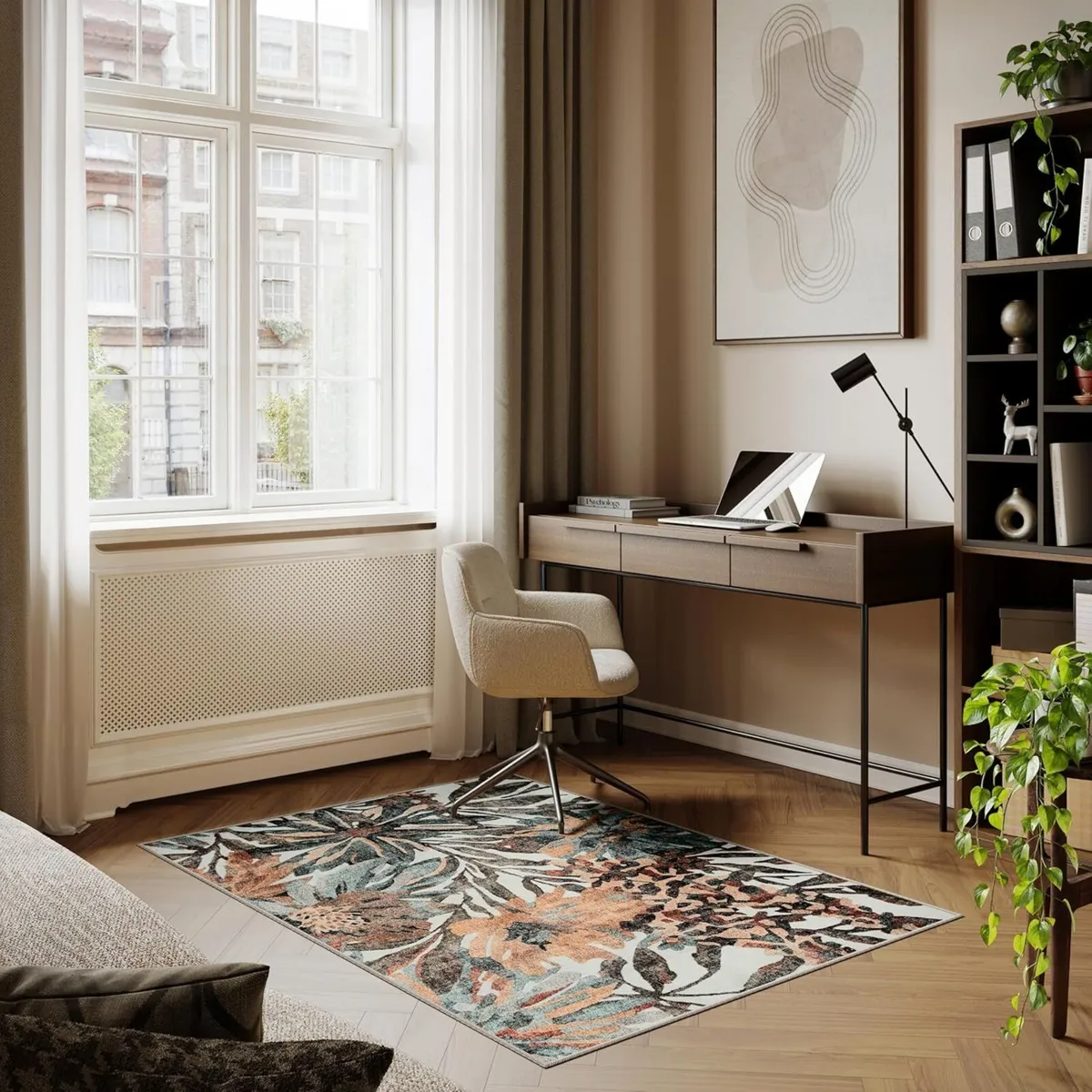 Machine Washable Rug 122x170cm 75% Recycled - Image 2